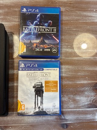 PS4 Slim 1TB + mando + 4 Juegos
