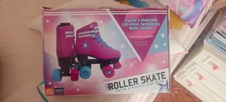 Patines Roller Skates Rosas Niña