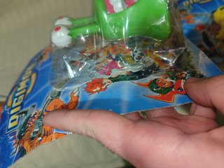 Lote juego + blisters figuras digimon años 90 2000