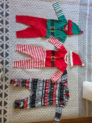 Pijamas Navidad 6-9 meses