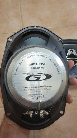 Altavoces Alpine 6x9