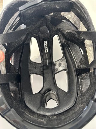 Casco bicicleta Van Rysel Roadr Negro Talla L