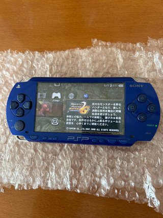 PSP 1000 MB Blue Metallic EDICION LIMITADA