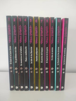 Colección libros Ana Kadabra 4 al 11