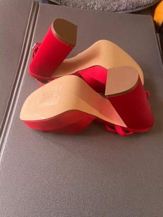 Zapatos de vestir rojos talla 37