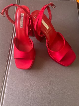Zapatos de vestir rojos talla 37