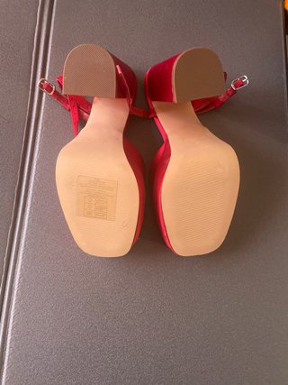 Zapatos de vestir rojos talla 37