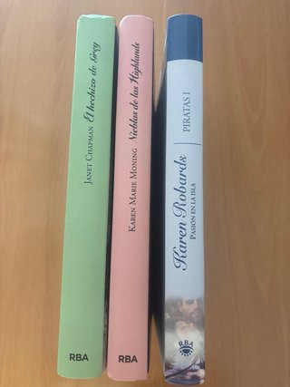 Pack novela romántica.