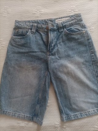 Pantalón corto vaquero Bershka