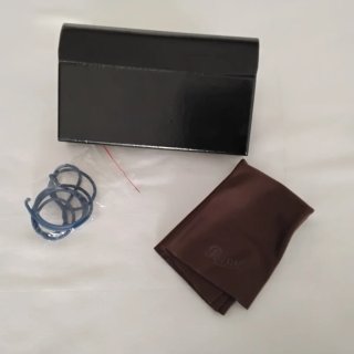 Custodia occhiali Persol pelle nera
