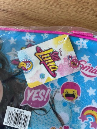 Bandolera Soy Luna nueva con etiquetas