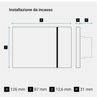Termostato Bticino Smarther2 WiFi SXW8002