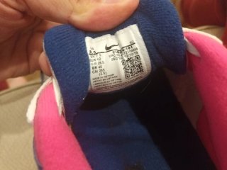 Nike Talla 42 EUR Azul/Rosa