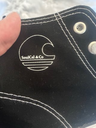 Deportivas SoulCal & Co Negras y Blancas