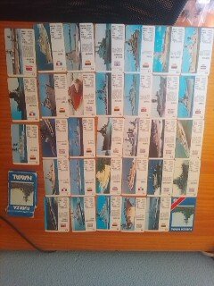 Cartas Fournier Fuerza Naval 1987