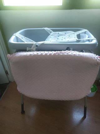 Bañera con cambiador para bebés