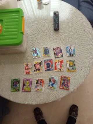 Lote cartas fútbol