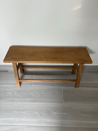 Banco / Mesa Zara Home Madera
