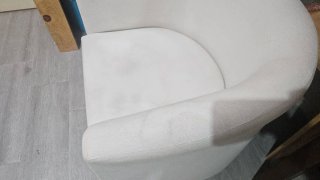 Butaca Ikea Blanca Tela