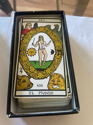 TAROT DIVINATION NAIPES COMAS COMPLETO