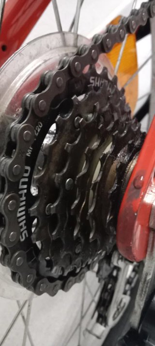 Bicicleta WRC Invader 20 Negra/Roja