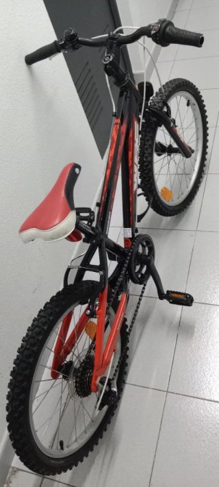Bicicleta WRC Invader 20 Negra/Roja