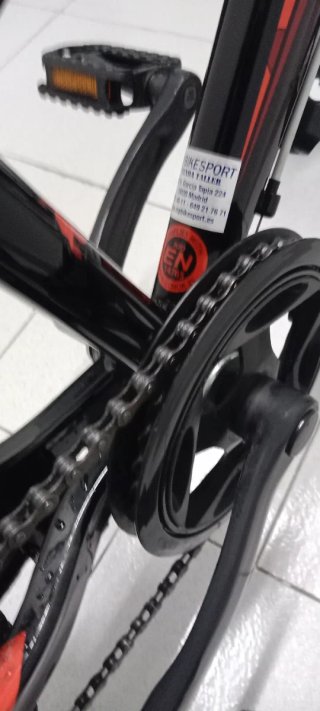 Bicicleta WRC Invader 20 Negra/Roja