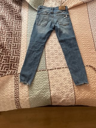 Pantalon Vaquero Azul oscuro Pull&Bear