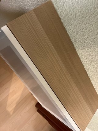 Mueble de entrada de madera IKEA SUSPENDIDO