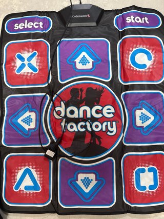 Manta Dance Factory PS2 Codemasters + juego D. F.