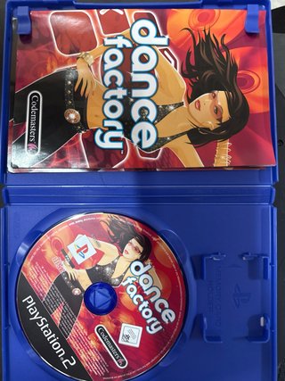 Manta Dance Factory PS2 Codemasters + juego D. F.