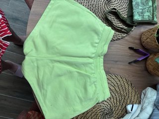 Shorts Tommy Jeans Verde Neón