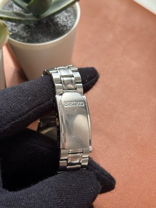 Seiko Quartz Black Day-Date