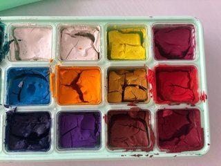 Pinturas Gouache HIMI 18 Colores