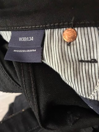 Pantalón Gant Negro Talla 30 + Top Mango