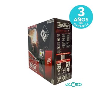 Soldadora Red Star Mini Arc 201 MMA/TIG