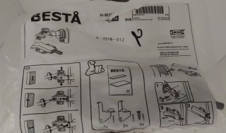 Estantería expositor Ikea Besta Blanca