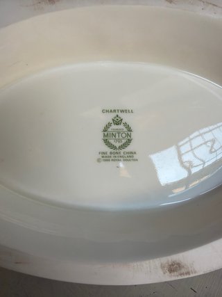 Sopera Minton porcelana floral