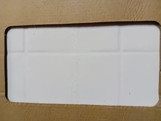 Azulejos blancos rectangulares Gres dur