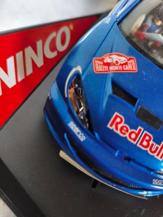 Cotxe Slot Peugeot 206 WRC Red Bull