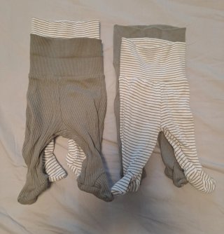 Lote 4 pantalones bebé 0 meses