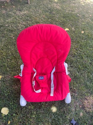 Hamaca bebé Chicco roja