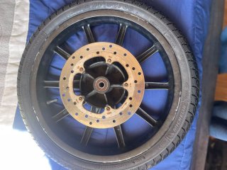 Neumático Michelin 90/80-16 GMP Winter + llanta