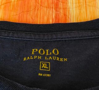 Camiseta Ralph Lauren XL Azul Oscuro Algodón