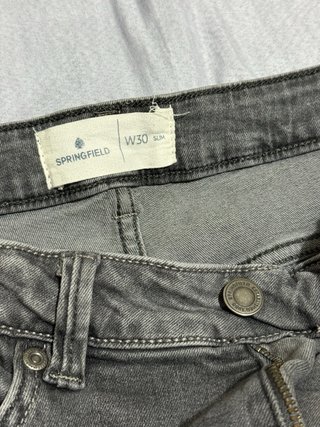 Pantalón vaquero gris Springfield