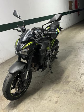 Kawasaki Z900 2019 Negra y Verde