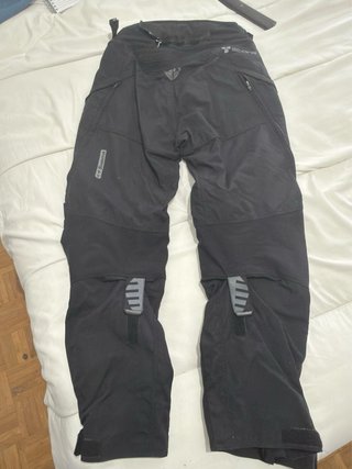 Pantalones Moto Impermeables con Protecciones
