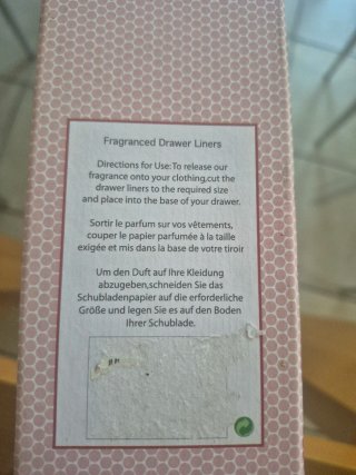 Fogli carta decorata per cassetti