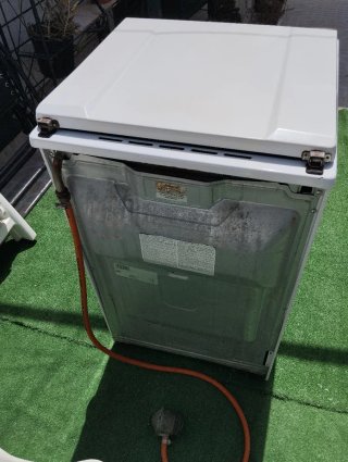 Cocina de gas blanca