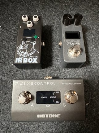 Valeton GP-5, M-Vave IR Box, Hotone Pulze Control
